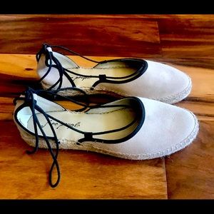 Free People suede sandles